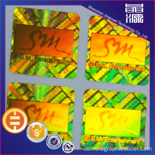 Konkurrenzfähiger Preis Anti-fake Hologramm-Aufkleber-Siegel